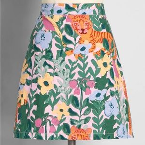 NWT ModCloth Princess Highway Jungle Skirt - Size 12-14